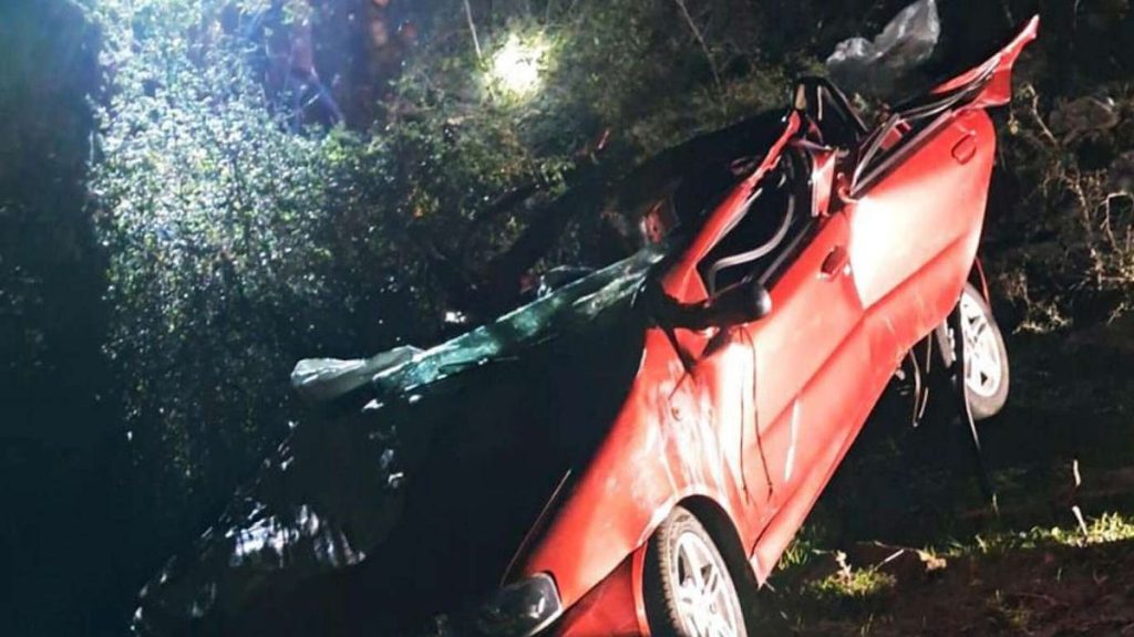 Fonni: auto si ribalta e finisce in una scarpata: morti quattro ragazzi tra i 17 e i 20 anni Incidente a Nuoro