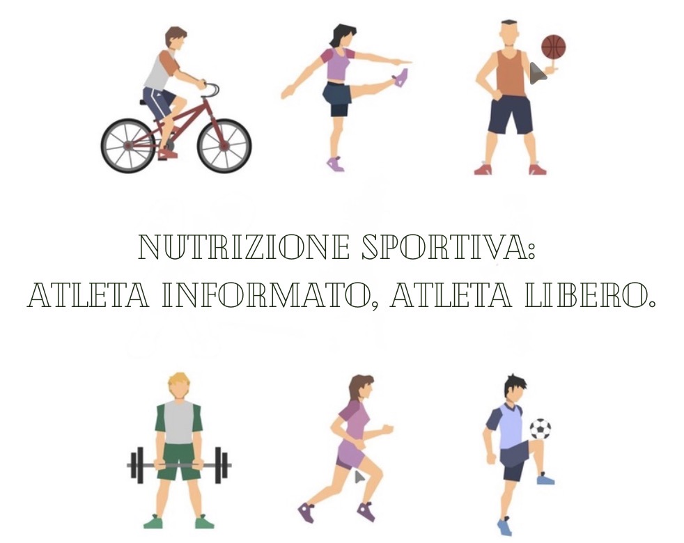 Nutrizione sportiva: atleta informato, atleta libero.