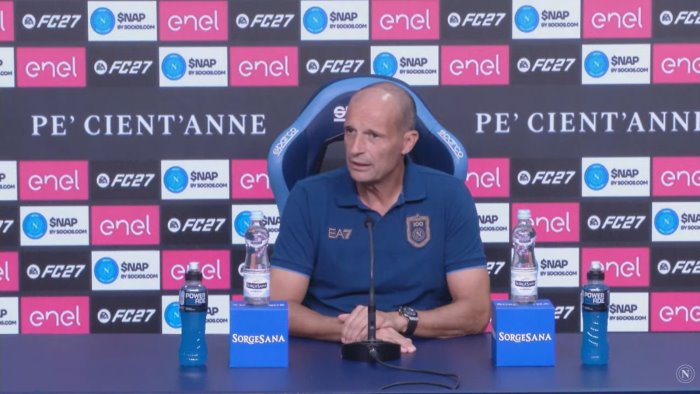 Allegri: “L’Inter è la favorita per lo Scudetto”